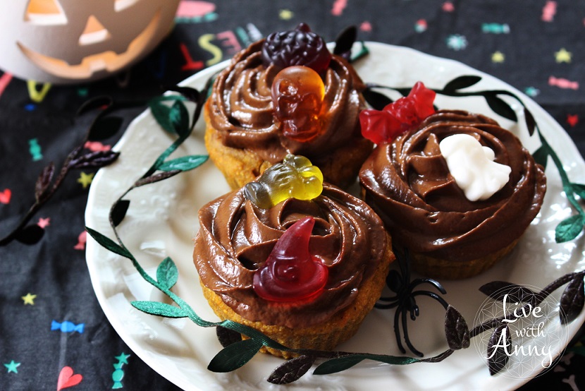 Dýňové cupcakes | Halloween